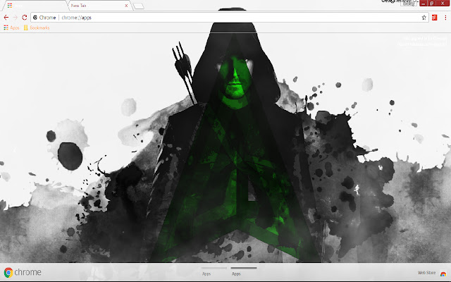 Arrow black  white1366*768  from Chrome web store to be run with OffiDocs Chromium online