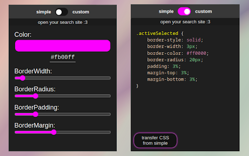 ArrowKeys For Search  from Chrome web store to be run with OffiDocs Chromium online