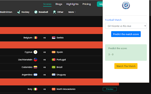 arsenal vs everton live  from Chrome web store to be run with OffiDocs Chromium online