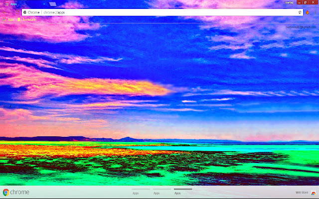 Artistic Blue Cloud Colorful  from Chrome web store to be run with OffiDocs Chromium online