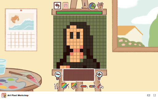 Art Pixel Workshop Create stunning pixel art with Pixelpaw the cat!  from Chrome web store to be run with OffiDocs Chromium online