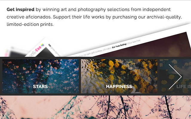 ArtSocket ♥ Fine Art Photography  from Chrome web store to be run with OffiDocs Chromium online