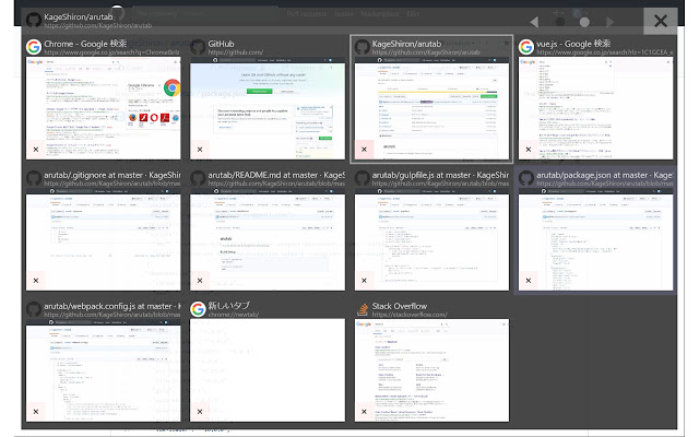 AruTab  from Chrome web store to be run with OffiDocs Chromium online