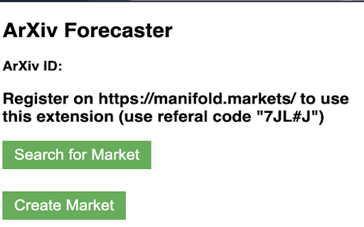 ArXiv Forecaster  from Chrome web store to be run with OffiDocs Chromium online