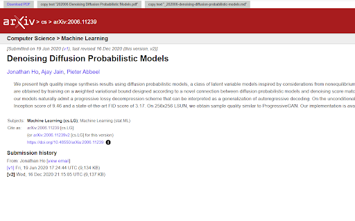 arXiv naming tools  from Chrome web store to be run with OffiDocs Chromium online