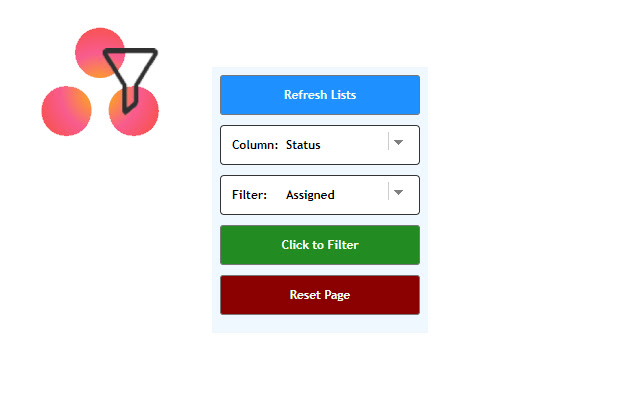 Asana Multi Filter  from Chrome web store to be run with OffiDocs Chromium online