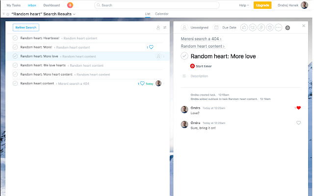 Asana Simple Hearts  from Chrome web store to be run with OffiDocs Chromium online