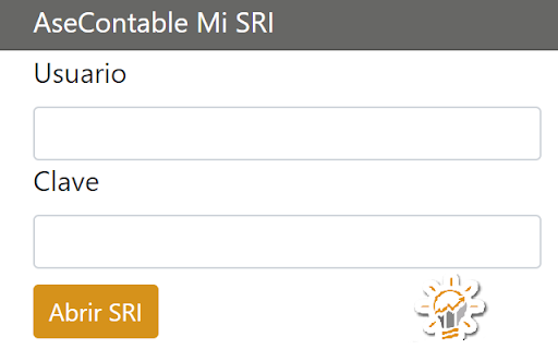 AseContable Mi SRI  from Chrome web store to be run with OffiDocs Chromium online