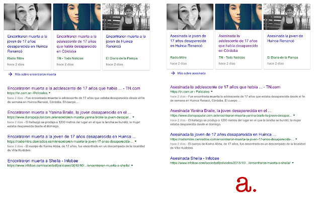 Asesinada  from Chrome web store to be run with OffiDocs Chromium online