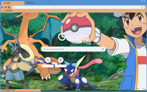 Ash Ketchum  from Chrome web store to be run with OffiDocs Chromium online