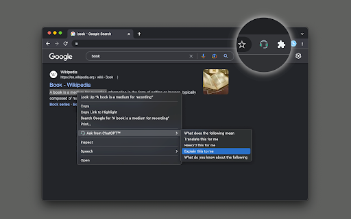 Ask from ChatGPT™ or Gemini™  from Chrome web store to be run with OffiDocs Chromium online