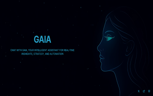 Ask Gaia Chat  from Chrome web store to be run with OffiDocs Chromium online