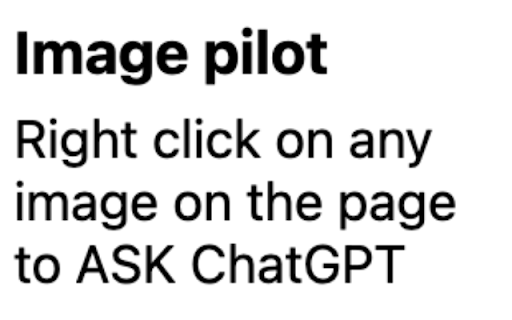 ASK GPT about images  from Chrome web store to be run with OffiDocs Chromium online