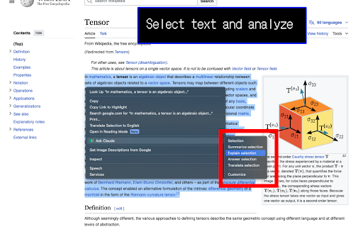 Ask Screenshot for Claude  from Chrome web store to be run with OffiDocs Chromium online