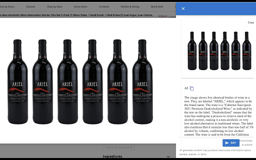 Ask WePrompt Anything  from Chrome web store to be run with OffiDocs Chromium online