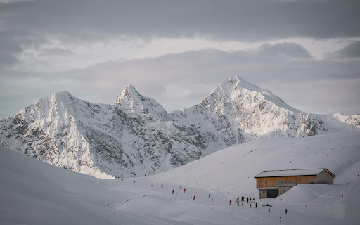 A snowy mountain with a cabin in the middle from Chrome web store to be run with OffiDocs Chromium online A snowy mountain with a cabin in the middle from Chrome web store to be run with OffiDocs Chromium online