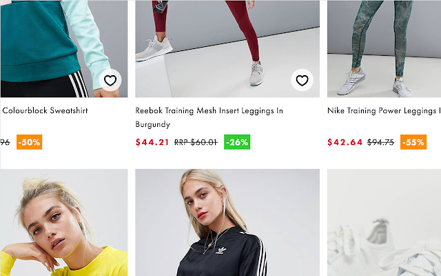 ASOS Discount Tags  from Chrome web store to be run with OffiDocs Chromium online