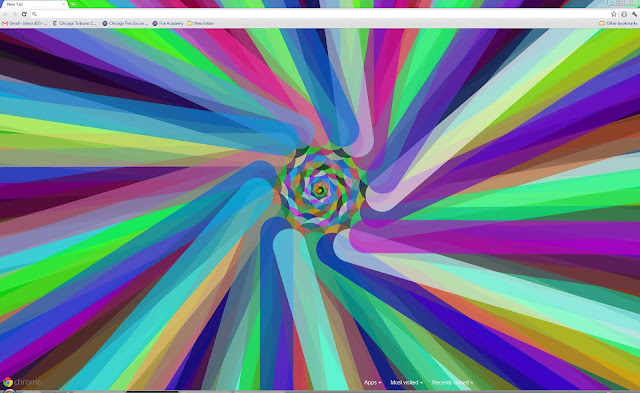 A spiral in there  from Chrome web store to be run with OffiDocs Chromium online