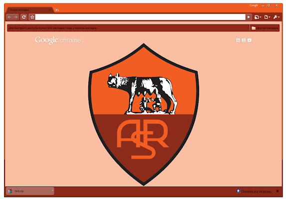 AS Roma theme  from Chrome web store to be run with OffiDocs Chromium online