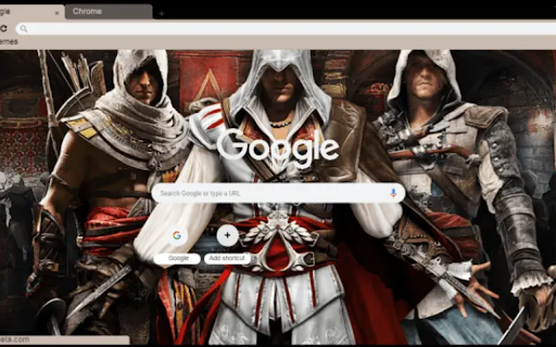 Assassin Creed  from Chrome web store to be run with OffiDocs Chromium online
