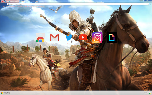 Assassins Creed: Origins|CATCH me if you CAN  from Chrome web store to be run with OffiDocs Chromium online