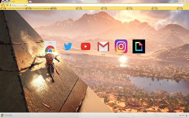Assassins Creed Origins | Mysteries of Egypt  from Chrome web store to be run with OffiDocs Chromium online