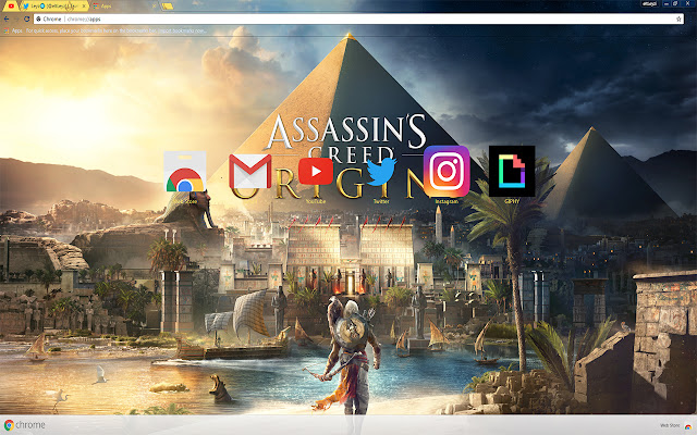 Assassins Creed: Origins | Ubisoft  from Chrome web store to be run with OffiDocs Chromium online