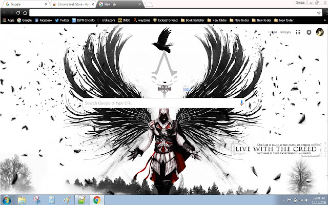 Assassinss_Creed_Theme  from Chrome web store to be run with OffiDocs Chromium online
