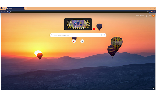 Assorted Hot Air Balloons Photo during Sunset  from Chrome web store to be run with OffiDocs Chromium online