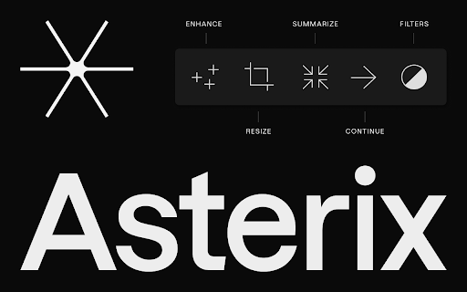 Asterix  from Chrome web store to be run with OffiDocs Chromium online