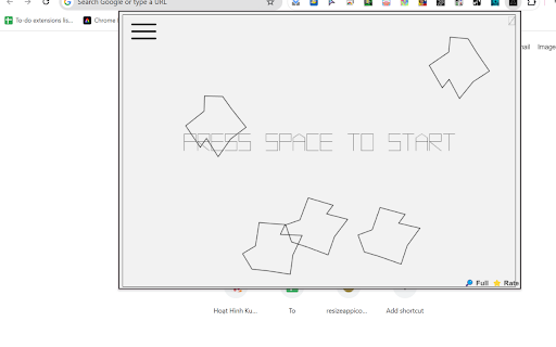 Asteroids Official  from Chrome web store to be run with OffiDocs Chromium online