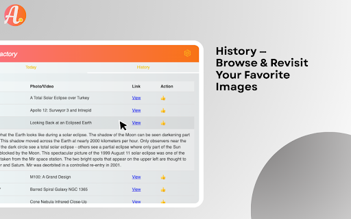 AstroFactory  from Chrome web store to be run with OffiDocs Chromium online