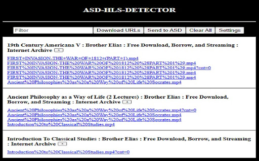 ATHENA HLS DETECTOR  from Chrome web store to be run with OffiDocs Chromium online