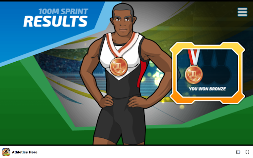 Athletics Hero Compete in the Summer Games and win medals!  from Chrome web store to be run with OffiDocs Chromium online