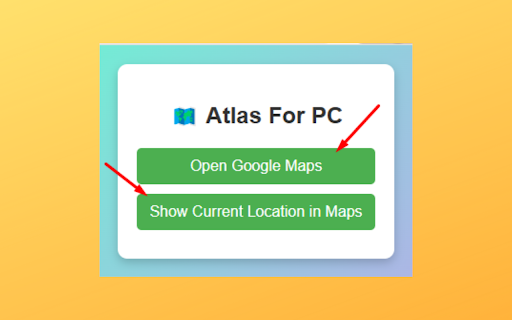 Atlas For PC – Quick Maps  Location  from Chrome web store to be run with OffiDocs Chromium online