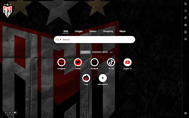 Atlético Clube Goianiense din magazinul web Chrome va fi rulat cu OffiDocs Chromium online