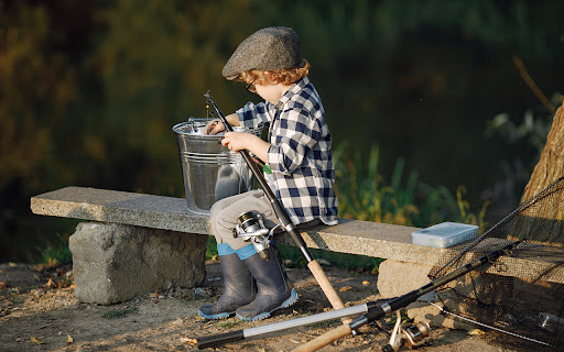 A toddler wearing a cute plaid shirt  from Chrome web store to be run with OffiDocs Chromium online