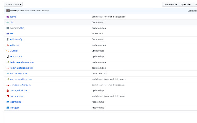 Atom Material Icons  from Chrome web store to be run with OffiDocs Chromium online