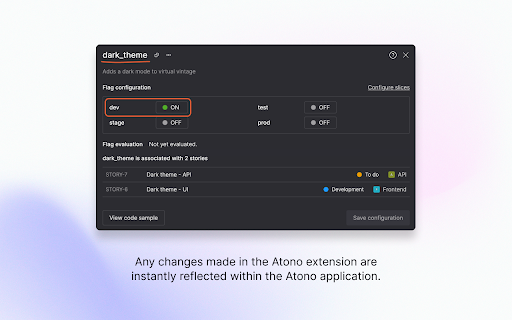 Atono  from Chrome web store to be run with OffiDocs Chromium online