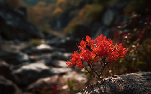 A tranquil forest landscape  from Chrome web store to be run with OffiDocs Chromium online