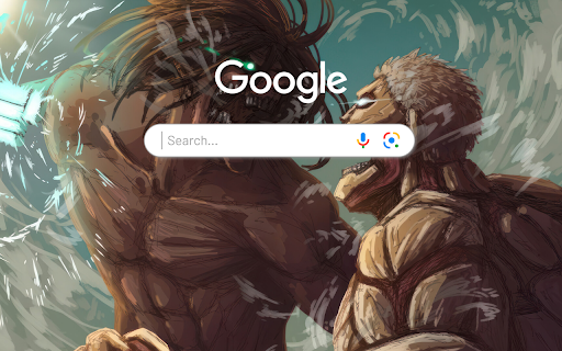 Attack On Titan Attack Titan vs Anime Theme  from Chrome web store to be run with OffiDocs Chromium online