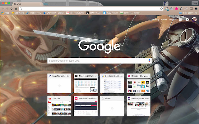 Attack on Titan Colossal vs Mikasa  from Chrome web store to be run with OffiDocs Chromium online