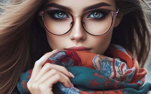 Attractive blue eyes  from Chrome web store to be run with OffiDocs Chromium online