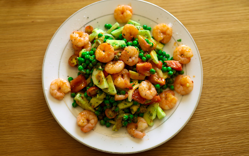attractive shrimp platter  from Chrome web store to be run with OffiDocs Chromium online