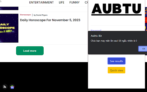 Aubtu Biz  from Chrome web store to be run with OffiDocs Chromium online