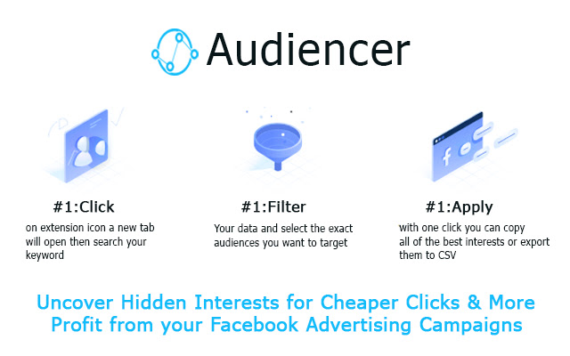 Audiencer  from Chrome web store to be run with OffiDocs Chromium online