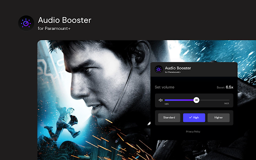 Audio Booster  from Chrome web store to be run with OffiDocs Chromium online