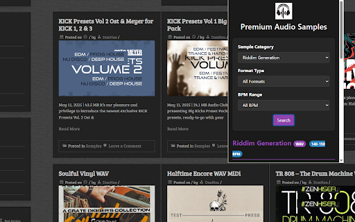 Audio Club  from Chrome web store to be run with OffiDocs Chromium online
