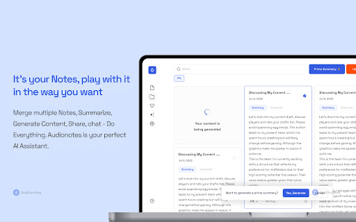 AudioNotes from Chrome web store to be run with OffiDocs Chromium online AudioNotes from Chrome web store to be run with OffiDocs Chromium online