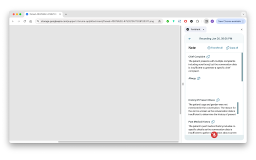 Augnito Omni  from Chrome web store to be run with OffiDocs Chromium online